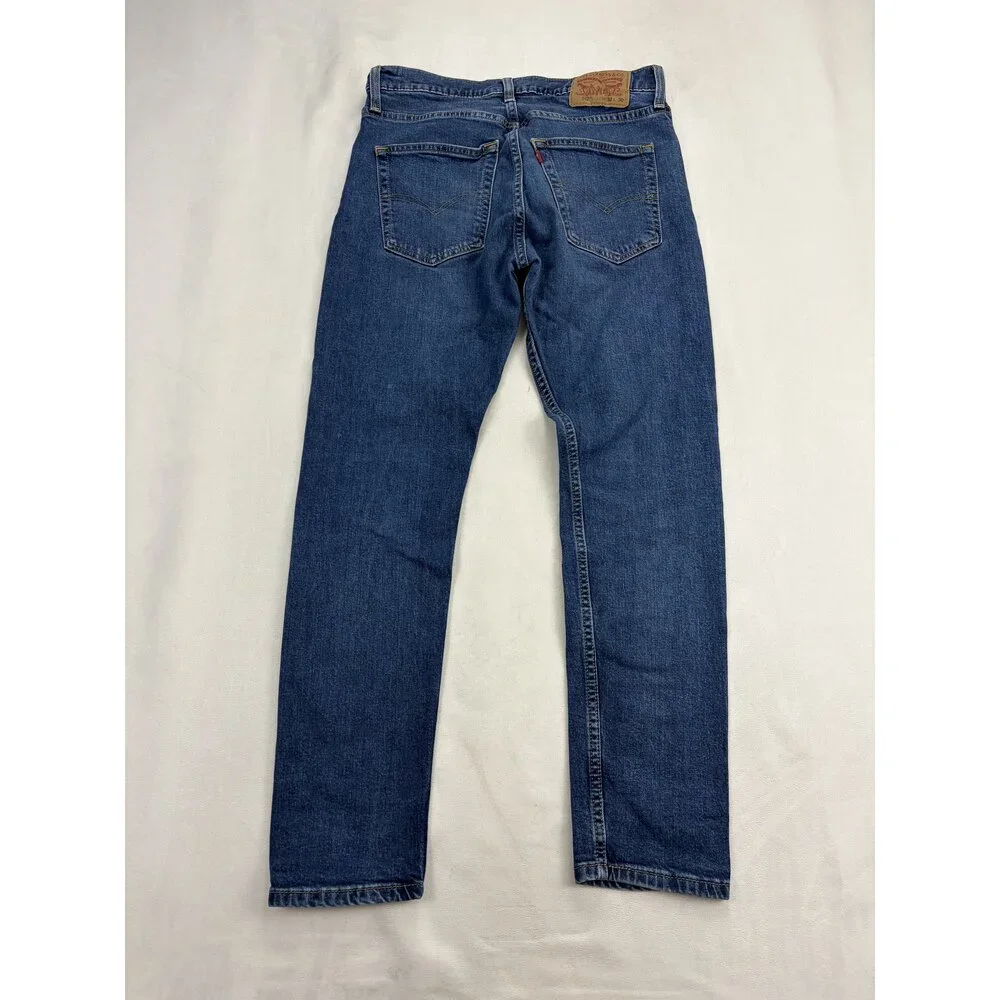 Levi's Men's‎ Slim Straight Jeans W32 L30 Mid Dark Wash